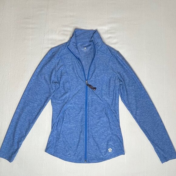 Tuff Athletics Blue Lightweight Full-Zip Jacket – Size Small - Picture 2 of 8